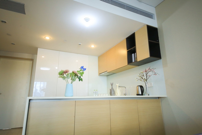 Imagen de la habitación del Hotel Le Jia Xuan Yuexi Apt Hk Central Rd Mixc. Foto 4