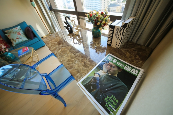 Imagen de la habitación del Hotel Le Jia Xuan Yuexi Apt Hk Central Rd Mixc. Foto 6