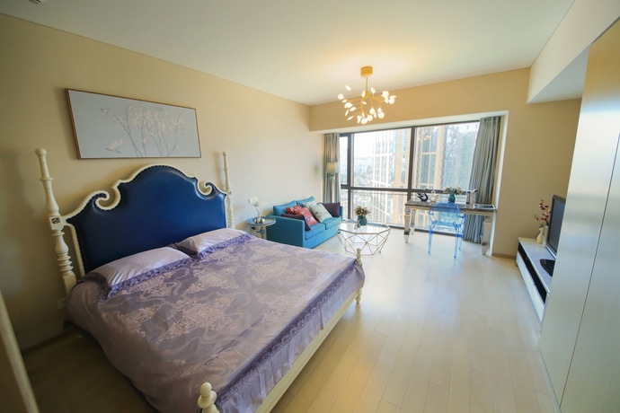 Imagen de la habitación del Hotel Le Jia Xuan Yuexi Apt Hk Central Rd Mixc. Foto 11