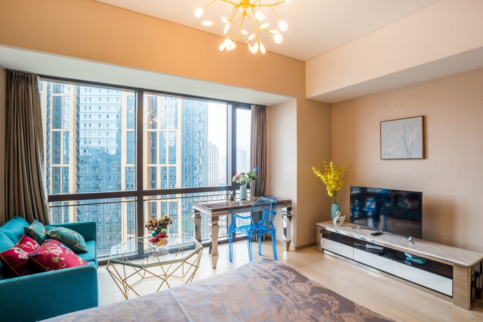 Imagen de la habitación del Hotel Le Jia Xuan Yuexi Apt Hk Central Rd Mixc. Foto 19