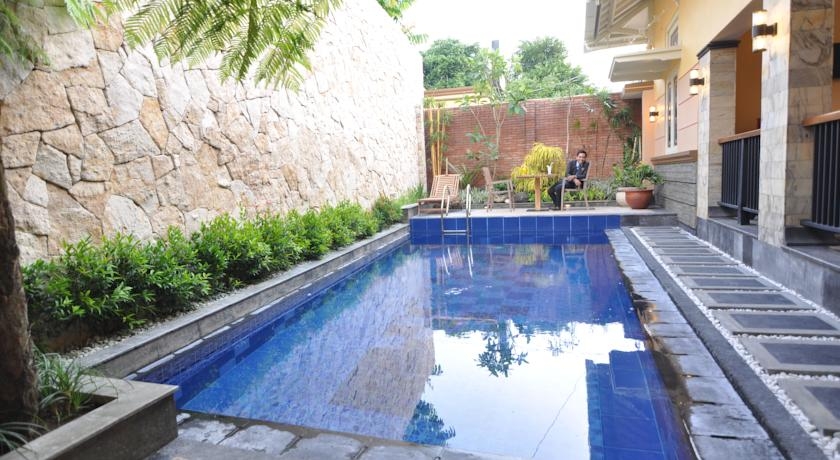 Imagen de la piscina del Hotel Le Krasak Boutique. Foto 5