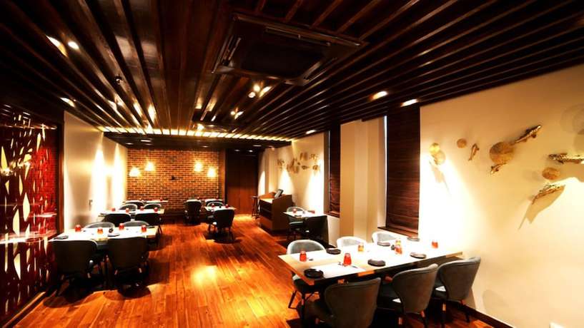 Imagen del bar/restaurante del Hotel Le Lotus Grand Varanasi. Foto 3
