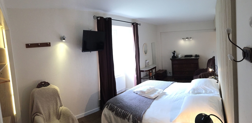 Imagen de la habitación del Hotel Le Manoir Des Portes. Foto 11