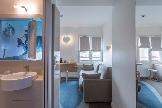 Imagen de la habitación del Hotel Le Marcel. Foto 10