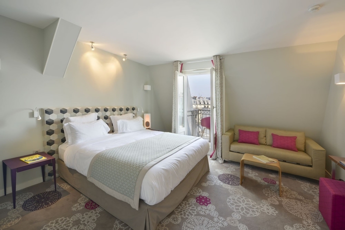 Imagen de la habitación del Hotel Le Mareuil. Foto 4