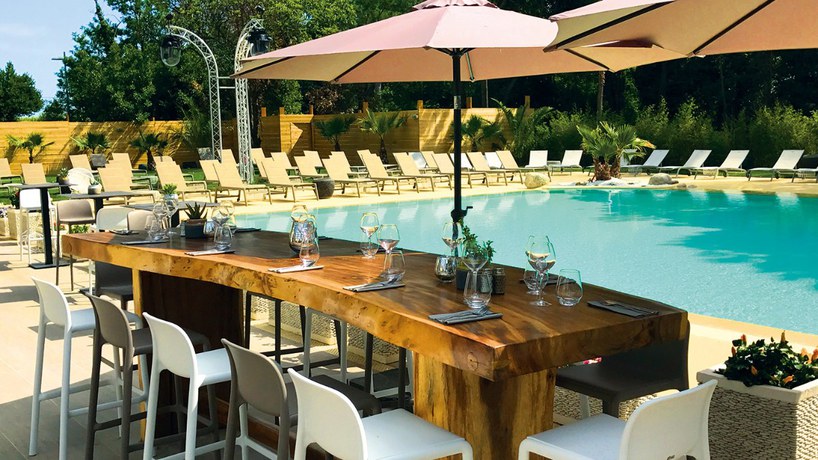 Imagen de la piscina del Hotel Le Mas De Couran. Foto 8