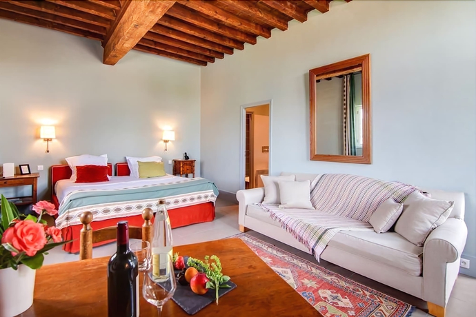 Imagen de la habitación del Hotel Le Mas De Peint. Foto 4