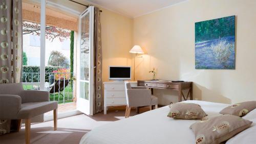 Imagen de la habitación del Hotel Le Mas de La Cr&eacute;maill&egrave;re. Foto 5