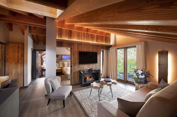 Imagen de la habitación del Hotel Le Massif and Lodge Courmayeur. Foto 13