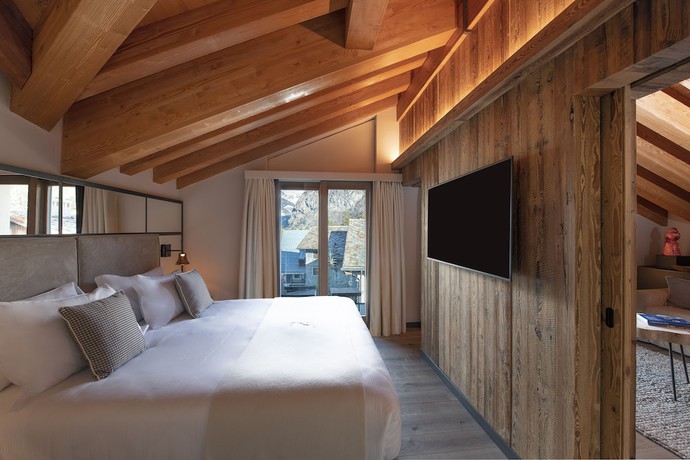 Imagen de la habitación del Hotel Le Massif and Lodge Courmayeur. Foto 15