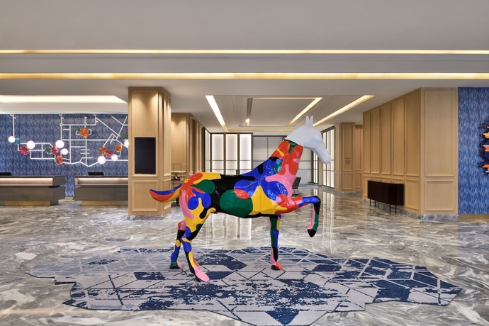 Imagen del bar/restaurante del Hotel Le M&eacute;ridien Amritsar. Foto 2