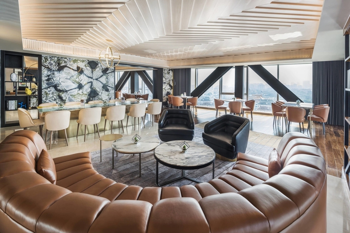 Imagen del bar/restaurante del Hotel Le M&eacute;ridien Shanghai, Minhang. Foto 6