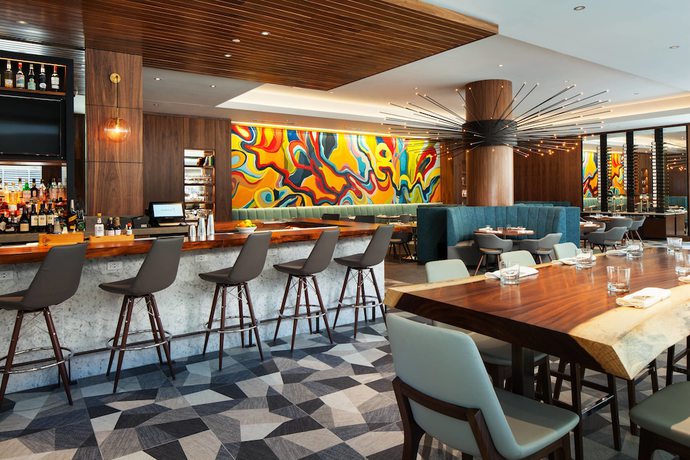 Imagen del bar/restaurante del Hotel Le Meridien Houston Downtown. Foto 8