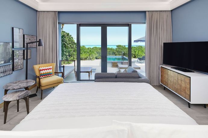 Imagen de la habitación del Hotel Le Meridien Maldives Resort and Spa. Foto 10