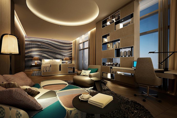 Imagen de la habitación del Hotel Le Meridien Qingdao West Coast Resort. Foto 6