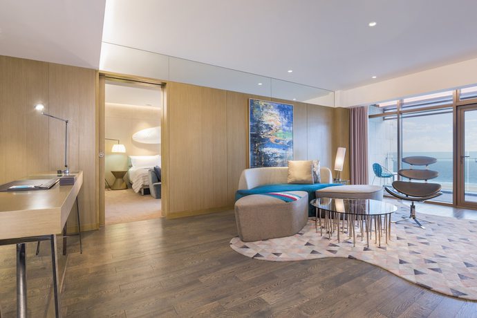 Imagen de la habitación del Hotel Le Meridien Qingdao West Coast Resort. Foto 11