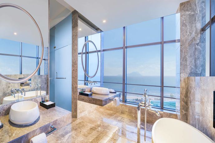 Imagen de la habitación del Hotel Le Meridien Qingdao West Coast Resort. Foto 12