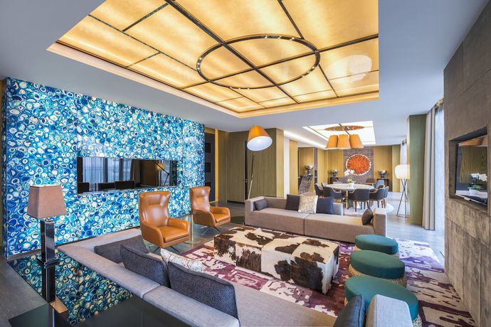 Imagen de la habitación del Hotel Le Meridien Qingdao West Coast Resort. Foto 13