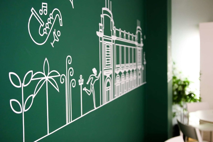 Imagen de los interiores del Hotel Le Noailles Nice Gare. Foto 18