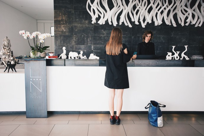 Imagen de los interiores del Hotel Le Nove. Foto 18