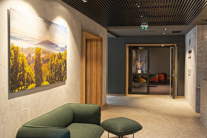 Imagen de los interiores del Hotel Le Panoramic Hôtel. Foto 16