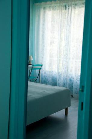 Imagen de la habitación del Hotel Le Pavillon Bleu, Royan. Foto 7
