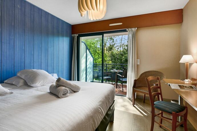 Imagen de la habitación del Hotel Le Pavillon Bleu, Soorts-Hossegor. Foto 11