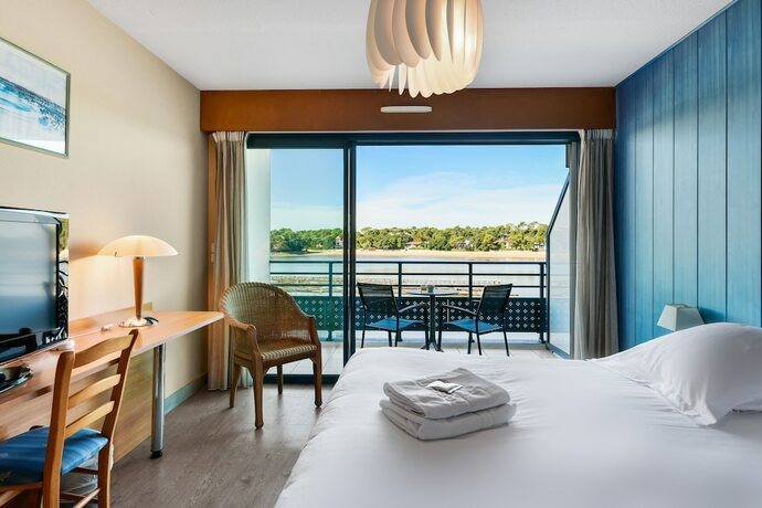 Imagen de la habitación del Hotel Le Pavillon Bleu, Soorts-Hossegor. Foto 17
