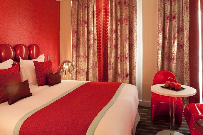 Imagen de la habitación del Hotel Le Petit Paris, Barrio Latino-Pante&oacute;n. Foto 7