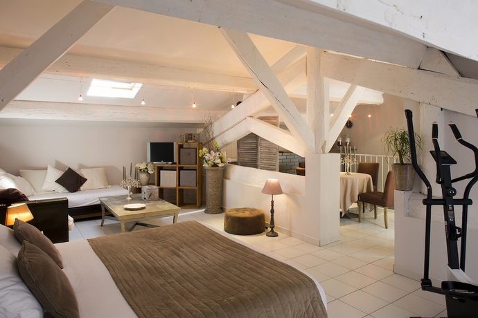 Imagen de la habitación del Hotel Le Pré Galoffre. Foto 10