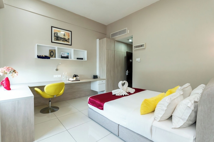 Imagen de la habitación del Hotel Le Quadri. Foto 9