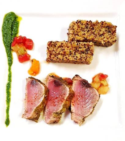 Imagen del bar/restaurante del Hotel Le R&eacute;verb&egrave;re - La Cuisinerie - L\'H&ocirc;tellerie. Foto 3