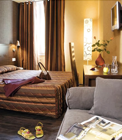 Imagen de la habitación del Hotel Le Relais De Vellinus. Foto 7