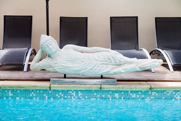 Imagen de la piscina del Hotel Le Relais Sarrasin. Foto 20