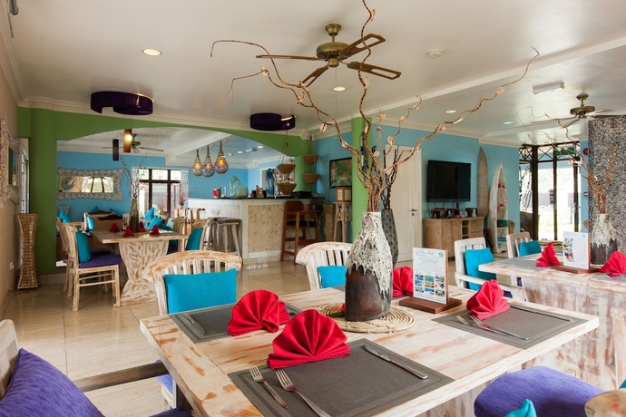 Imagen del bar/restaurante del Hotel Le Relax Beach House - La Digue. Foto 7