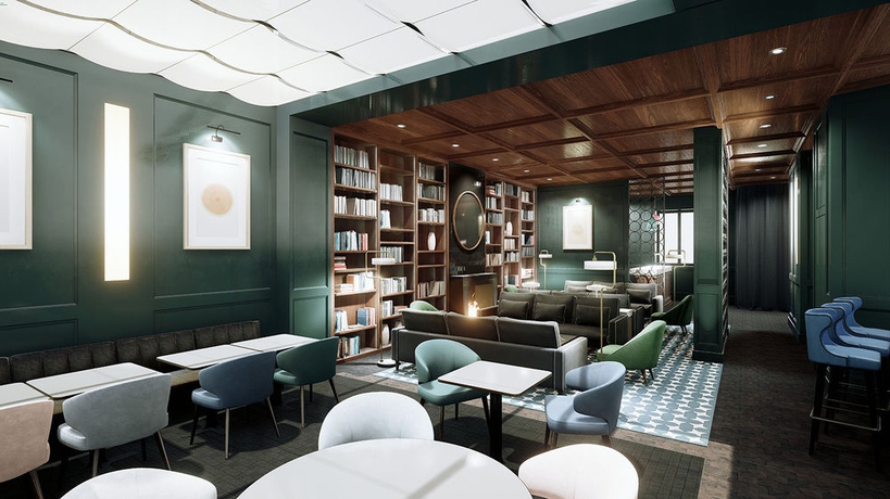 Imagen del bar/restaurante del Hotel Le Roch. Foto 2