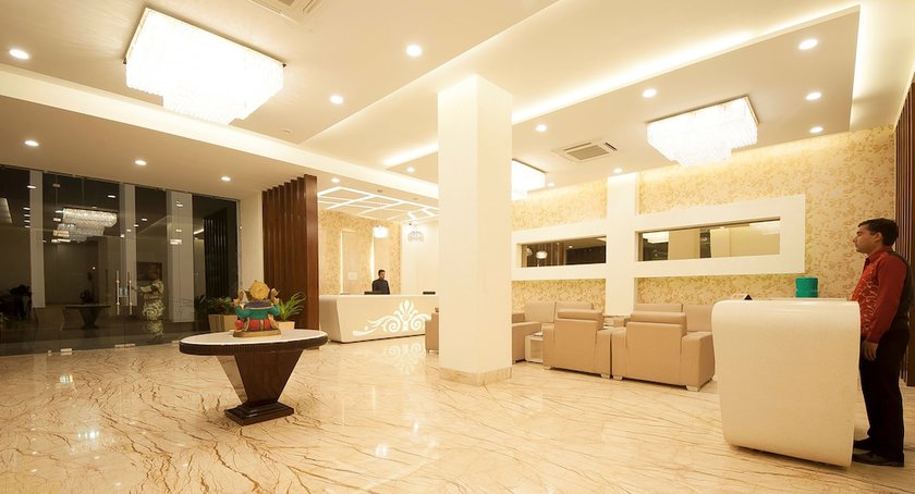 Imagen del bar/restaurante del Hotel Le Roi Haridwar @ Har Ki Pauri Road. Foto 4