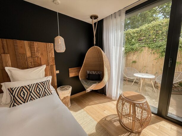 Imagen de la habitación del Hotel Le Saint Remy. Foto 13