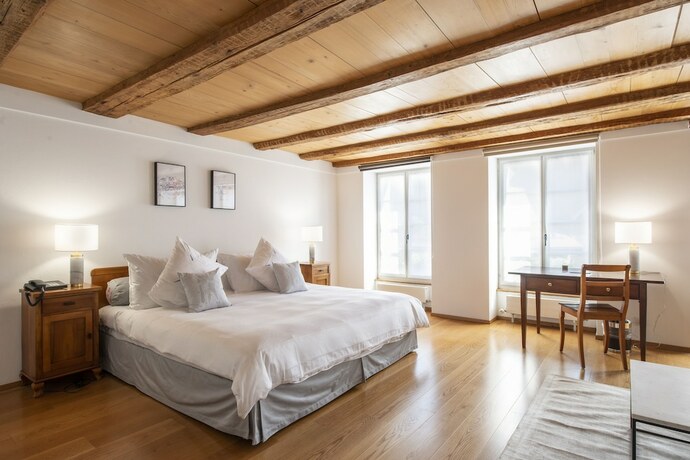 Imagen de la habitación del Hotel Le Sauvage, Friburgo. Foto 19