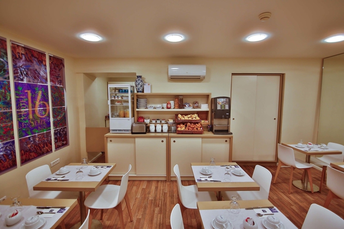 Imagen del bar/restaurante del Hotel Le Seize, Nice. Foto 2