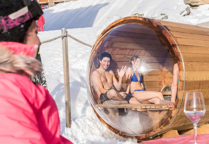 Imagen de la piscina del Hotel Le Sherpa, Val Thorens. Foto 10