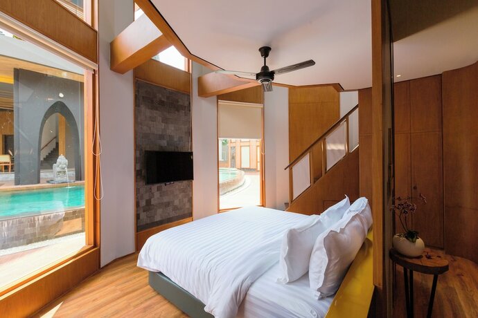 Imagen de la habitación del Hotel Le Temple. Foto 13