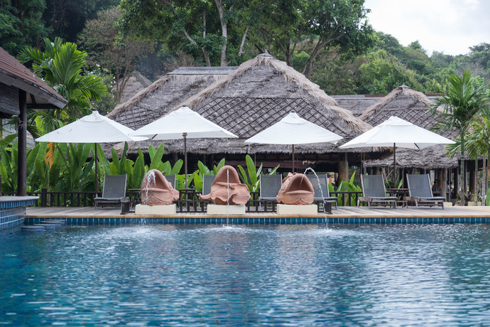 Imagen de la piscina del Hotel Le Vimarn Cottages and Spa. Foto 13