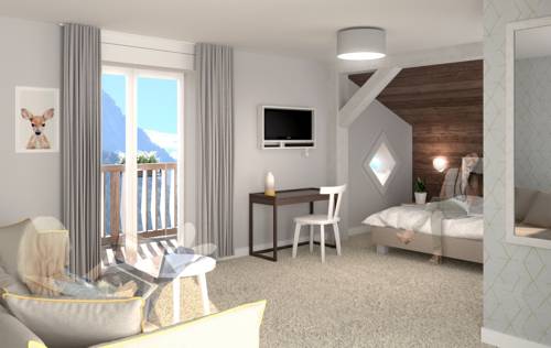 Imagen de la habitación del Hotel Le Whymper. Foto 6