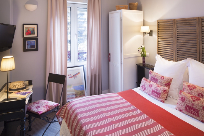 Imagen de la habitación del Hotel L&eacute;opold, Montparnasse. Foto 4