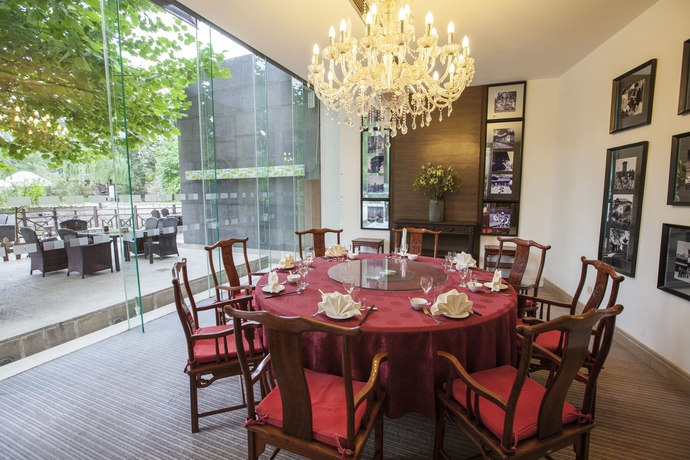 Imagen del bar/restaurante del Hotel LeafIN Hotel Beijing Minzuyuan l Bird's Nest. Foto 5