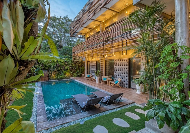 Imagen general del Hotel Leafy Home Canggu. Foto 1