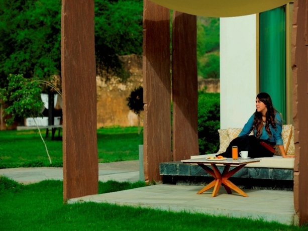 Imagen de los exteriores del Hotel Lebua Lodge at Amer, Jaipur. Foto 7