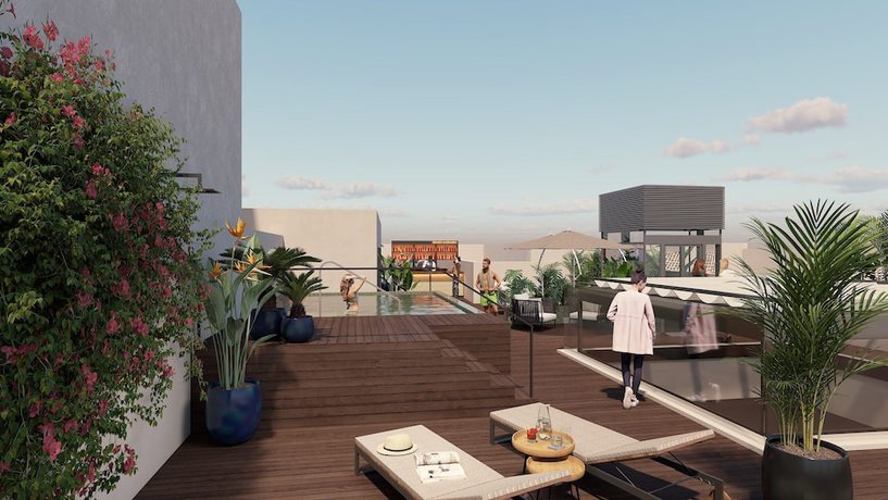 Imagen de la piscina del Hotel Legado Magdalena. Foto 7