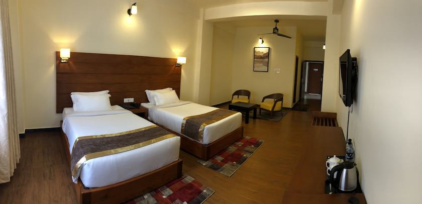 Imagen de la habitación del Hotel Legphel. Foto 11